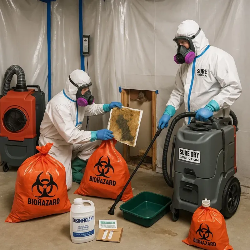 Contaminated Water Handling Protocols process in Brownsville, LA